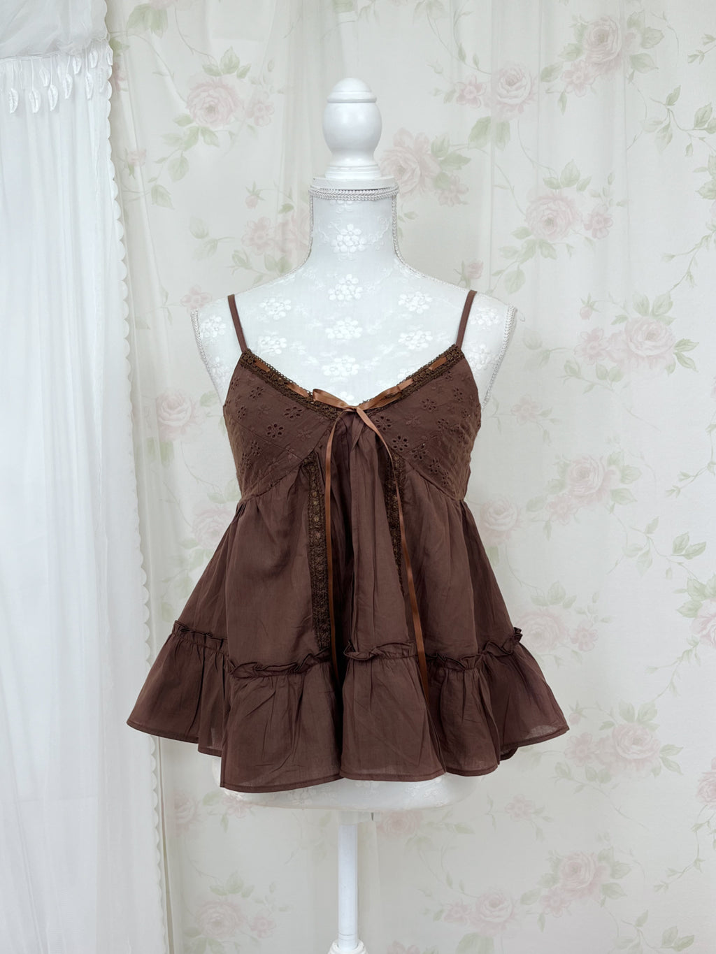1998beforethedawn Esme Cami Top (Chocolate)