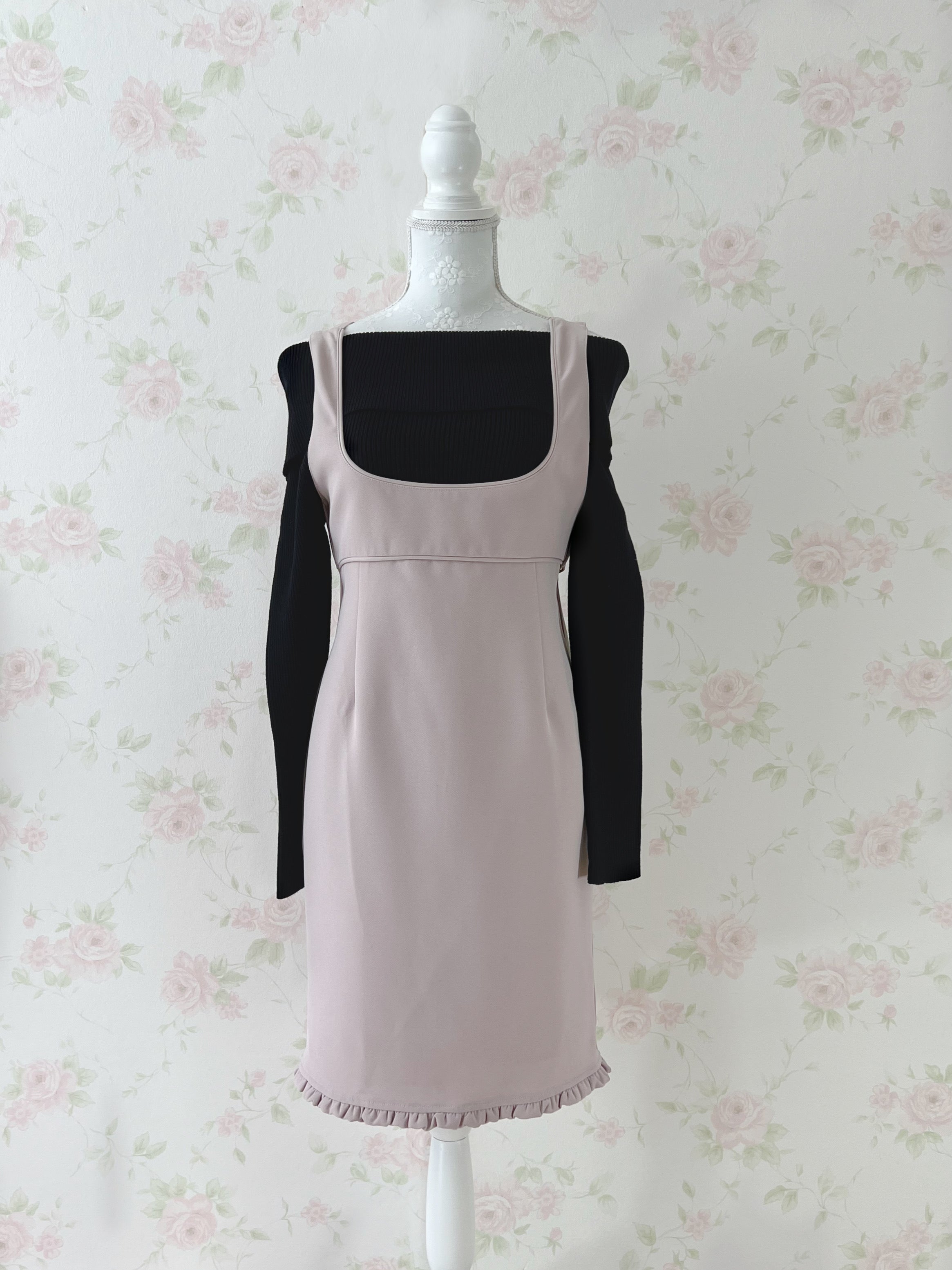 EATME Mermaid Long Jumper Dress (Pink)