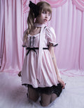 AVENCHUMU Neck ribbon & heart bijou baby doll