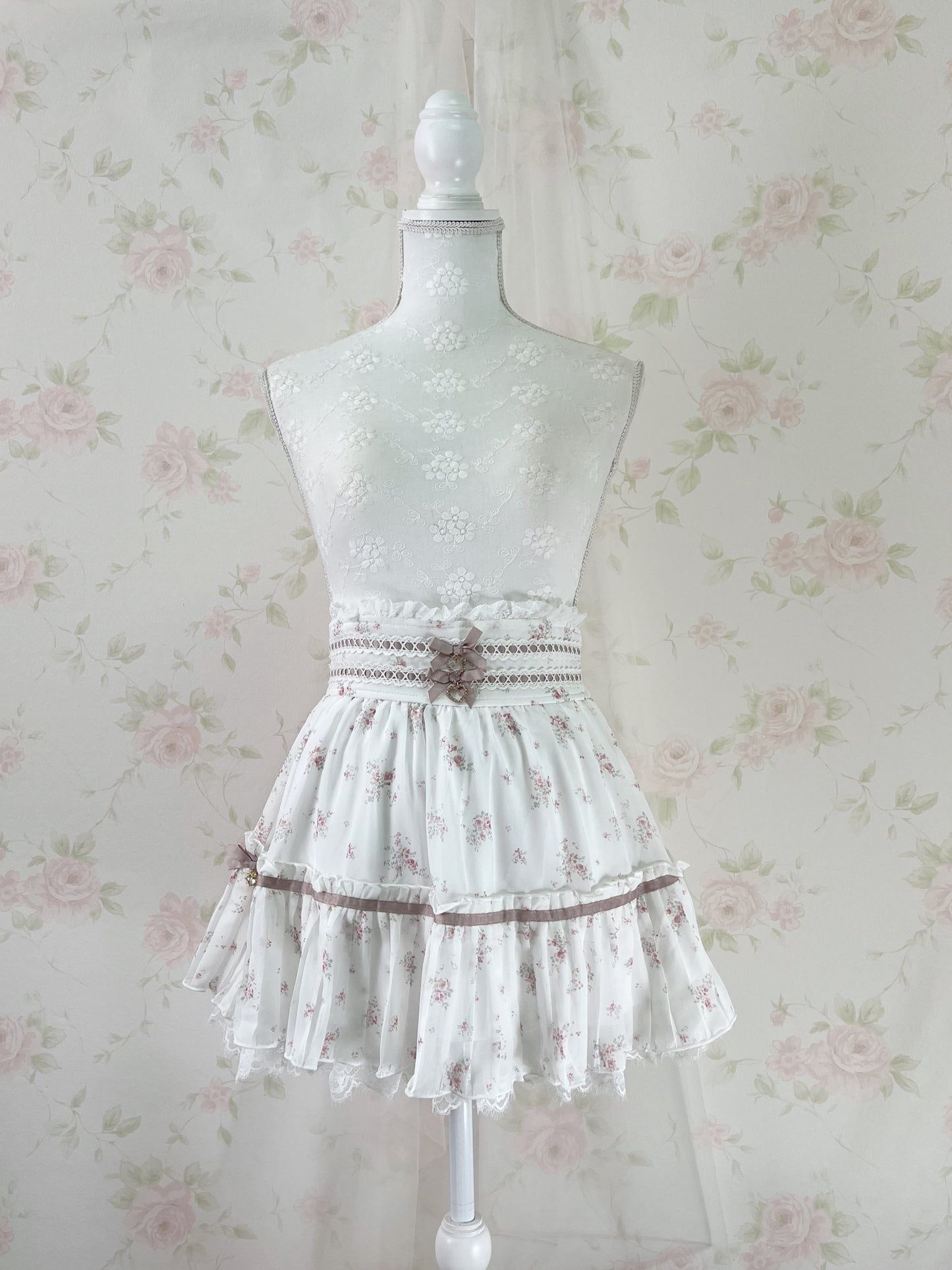 LIZ LISA Petite Floral Himekaji Tunic&Sukapan Set Up