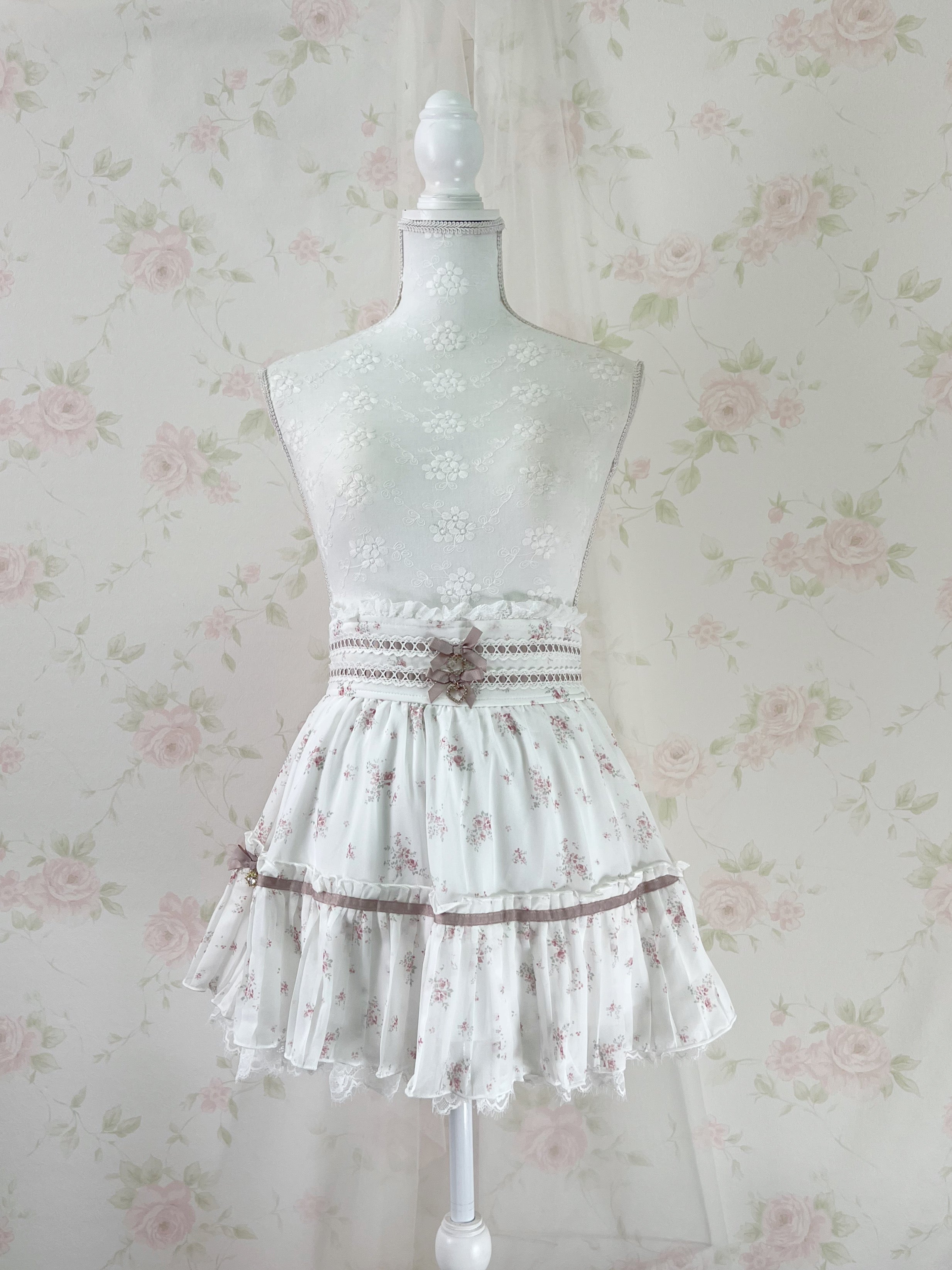 LIZ LISA Petite Floral Himekaji Tunic&Sukapan Set Up