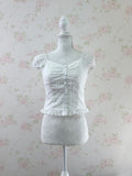 Shoujo Corset Like Blouse (White)
