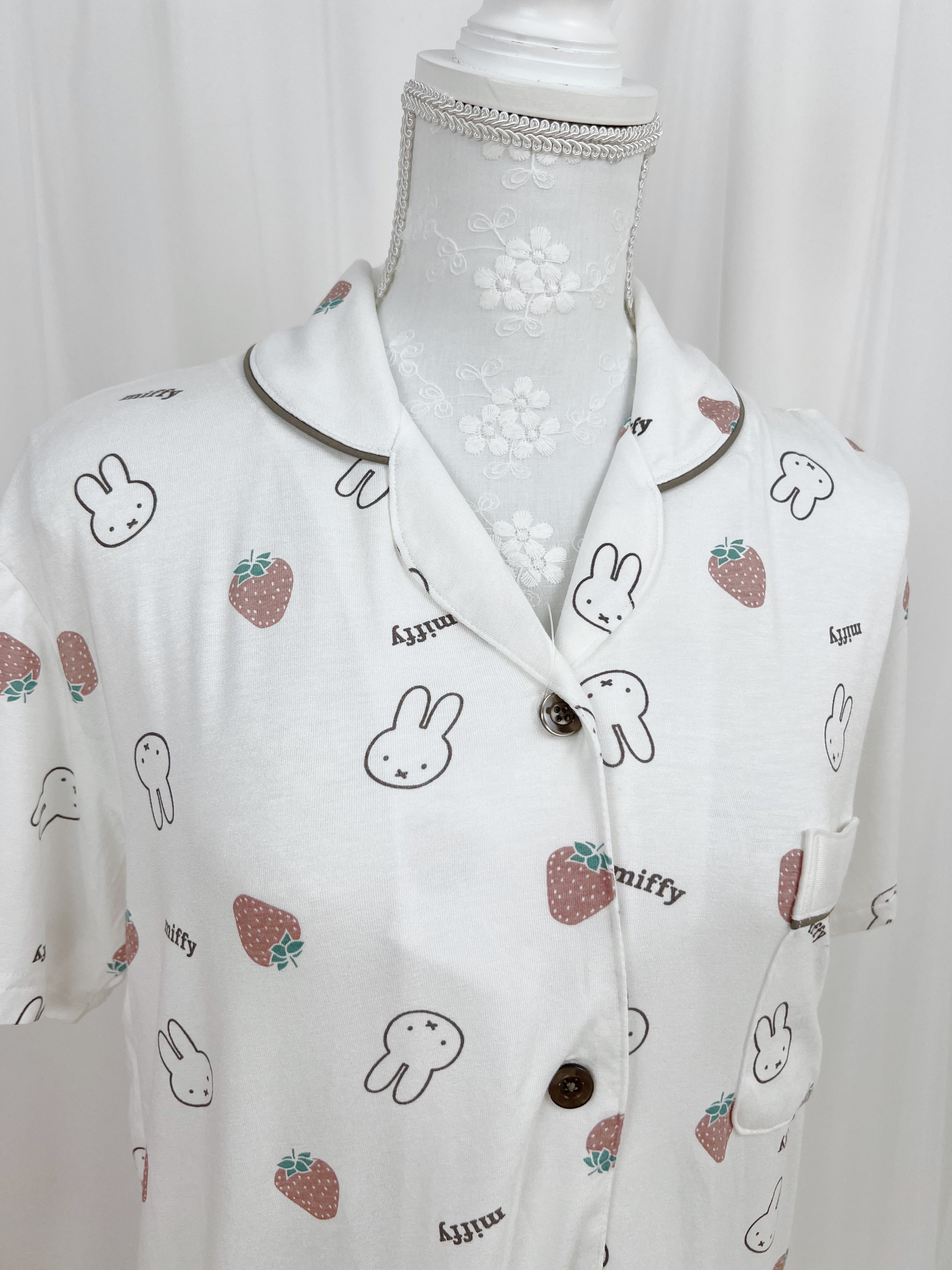 miffy strawberry Pajama Set