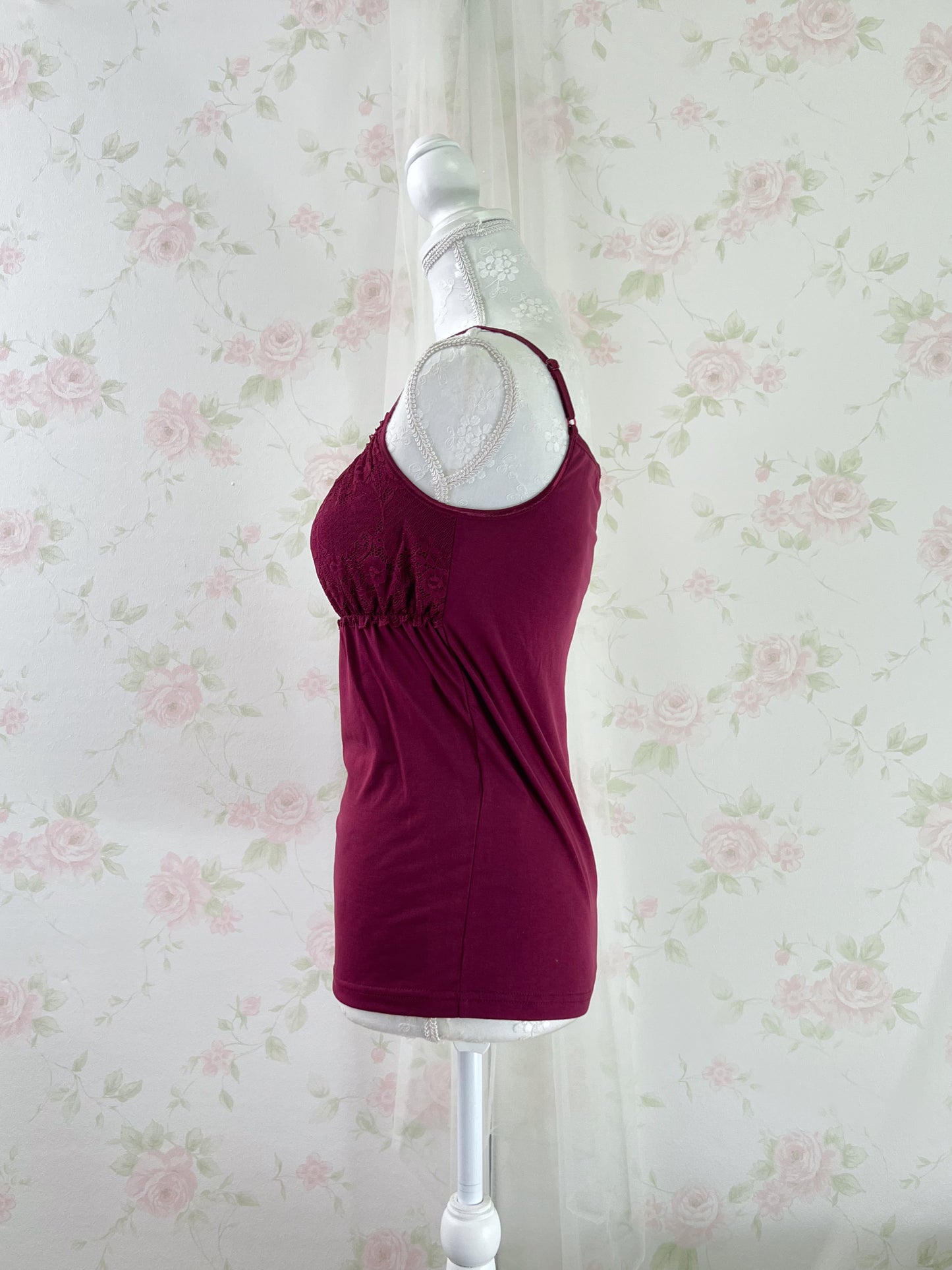 Honeys Lace Camisole (Red)