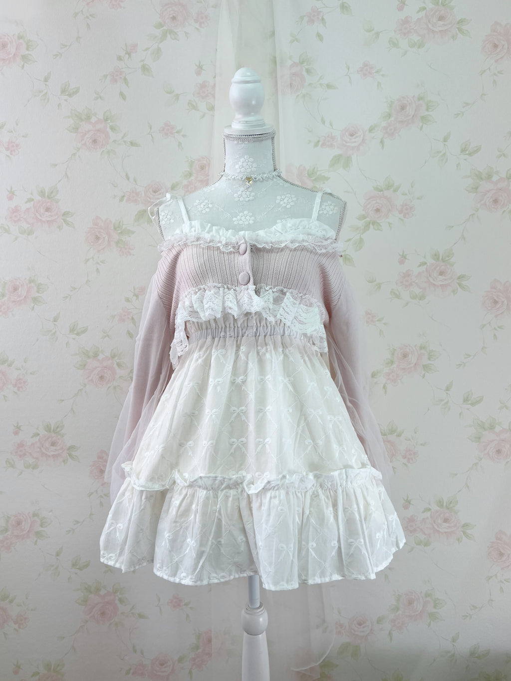 mellfy memory Like sugar candy Knit Bolero