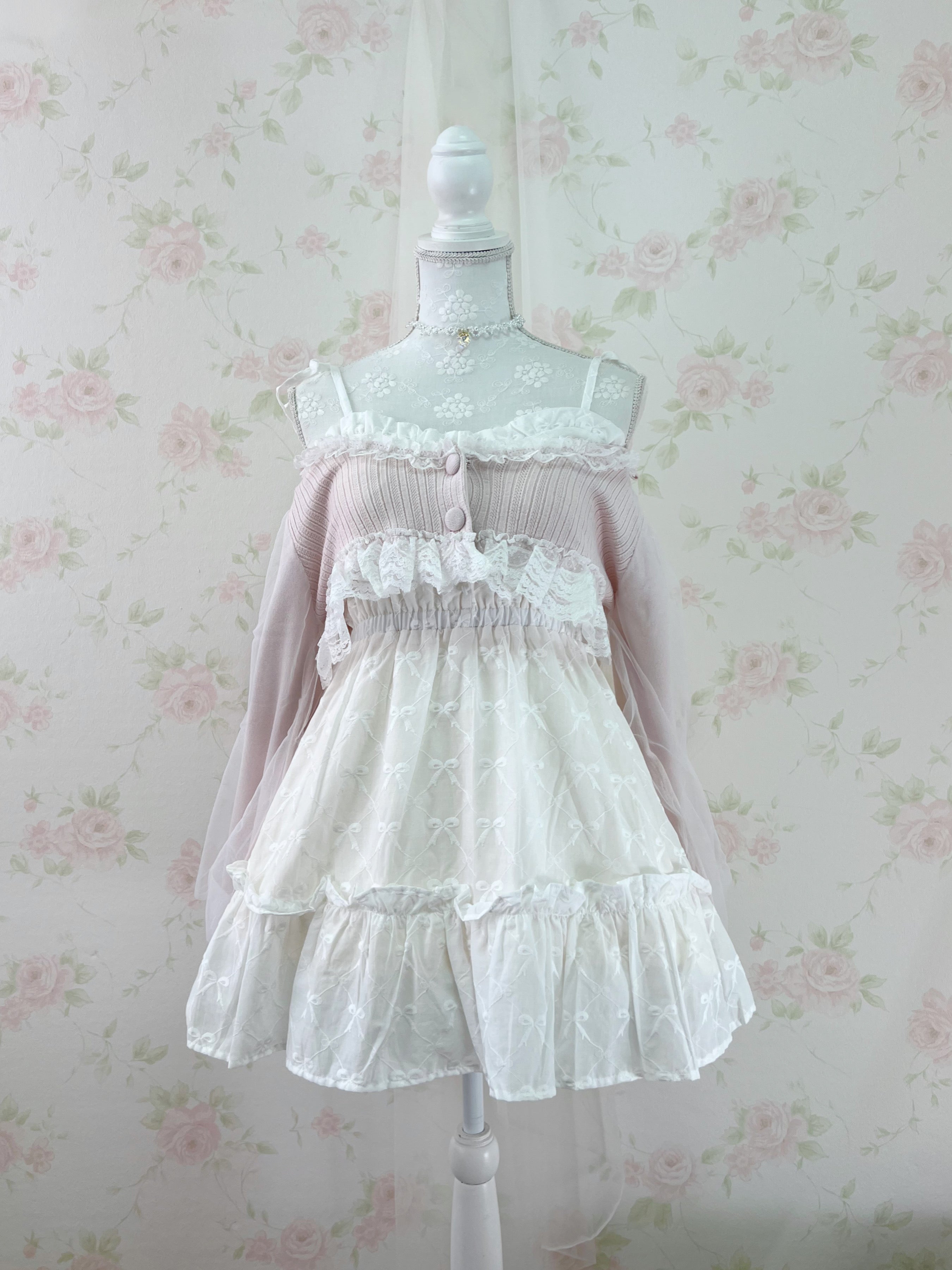 mellfy memory Like sugar candy Knit Bolero