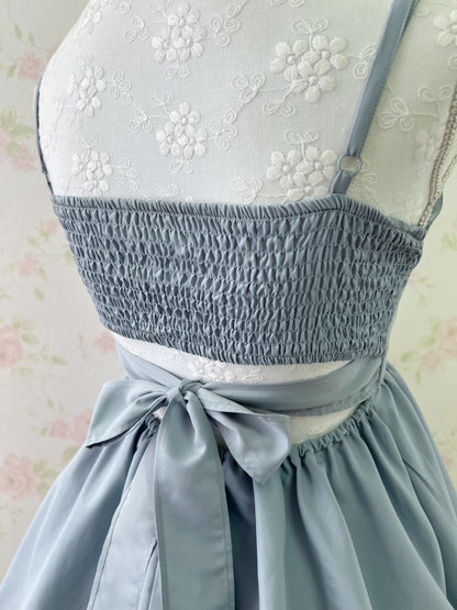 GRL Back Bow Shoujo Dress (Blue)