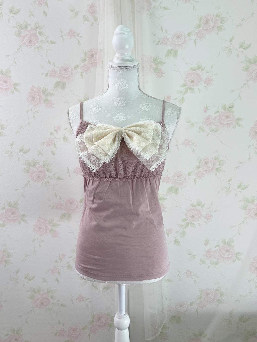 Honeys Lace Camisole (Pink)