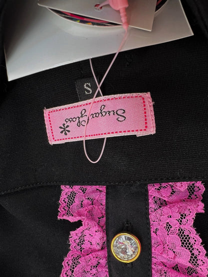 MA*RS Crystal Button Gyaru Tight Skirt