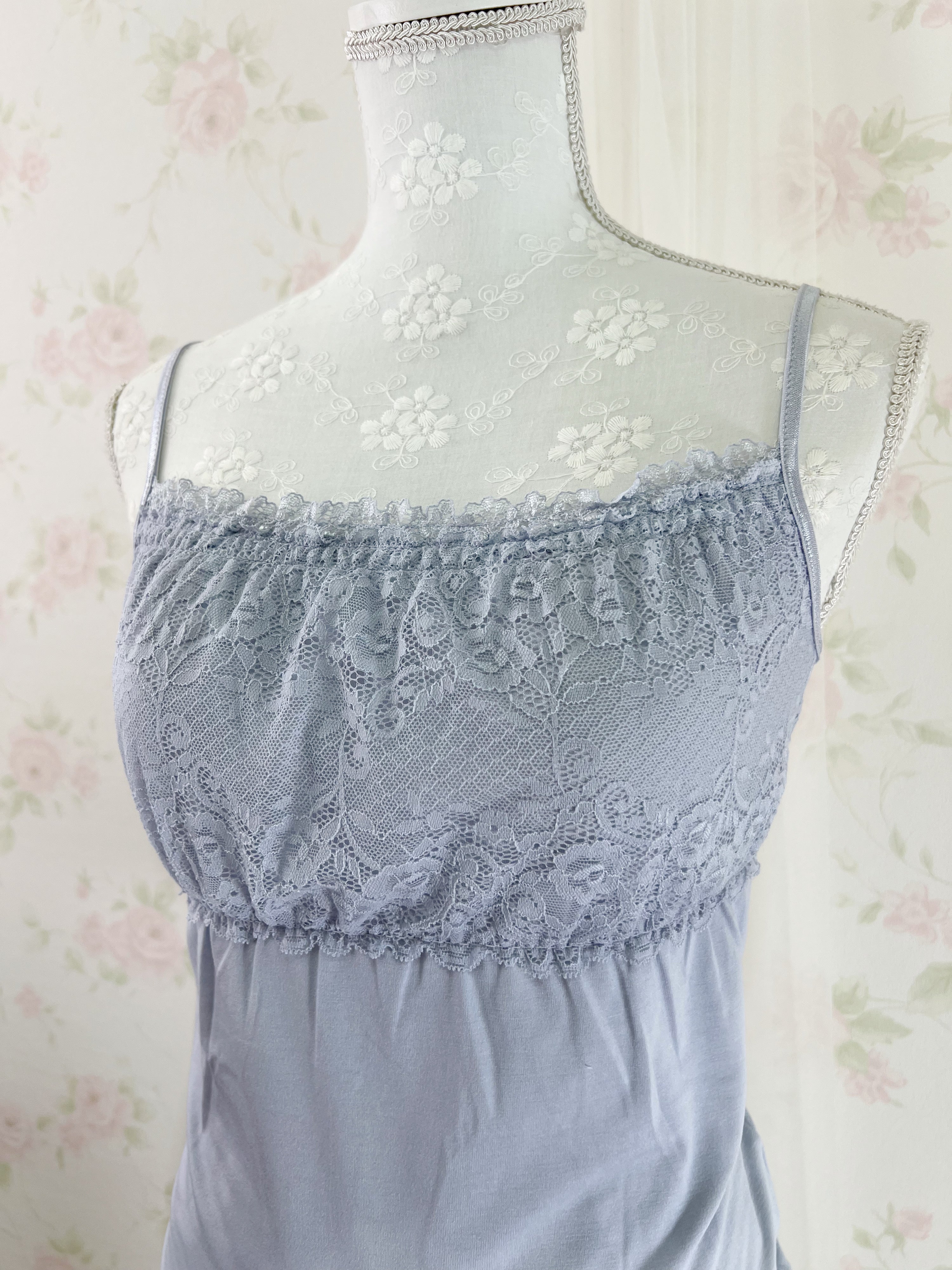 Honeys Lace Camisole (Blue)