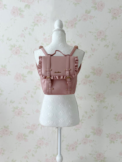 Ruffled Lolita Backpack (Pink)