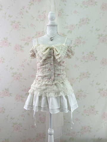 Shoujo Floral Cotton Blouse
