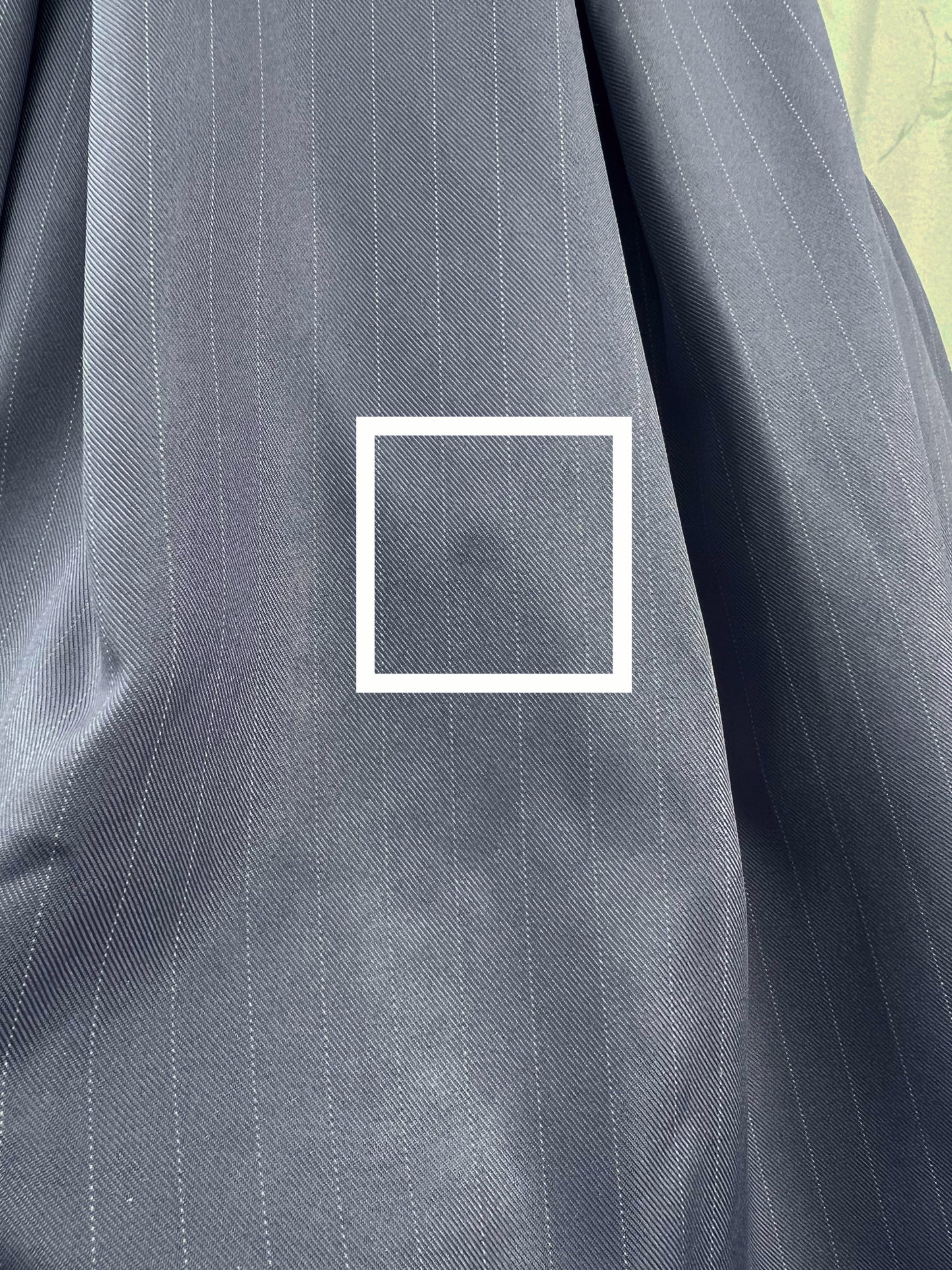 Secret Honey Heart Front Striped Jumper Skirt (Navy)