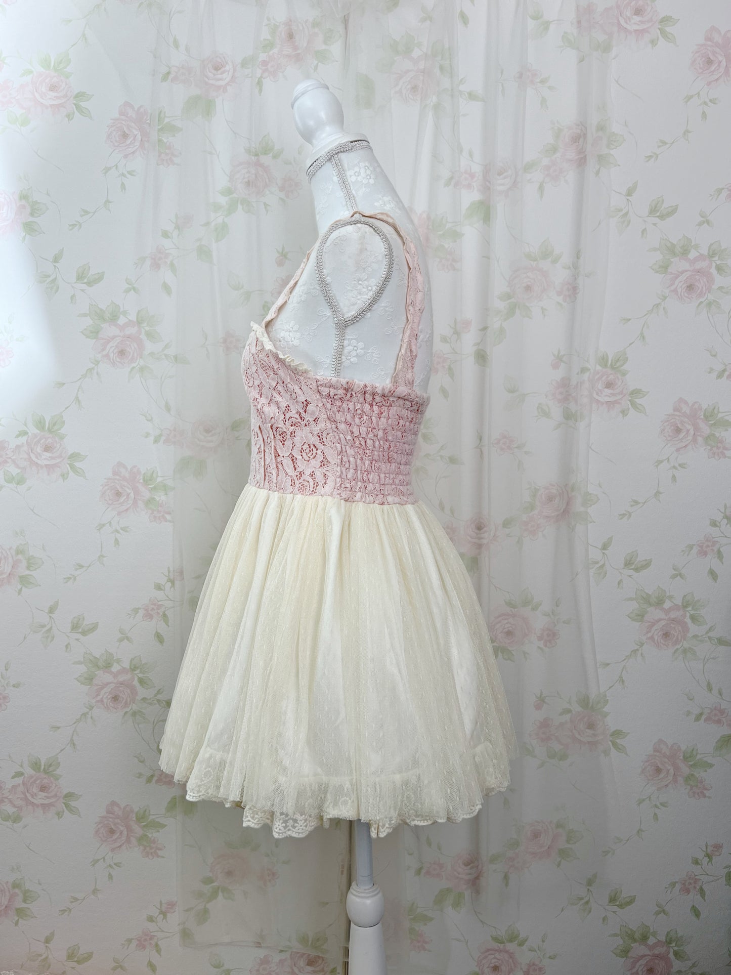 LIZ LISA Lace Tulle Camisole Dress