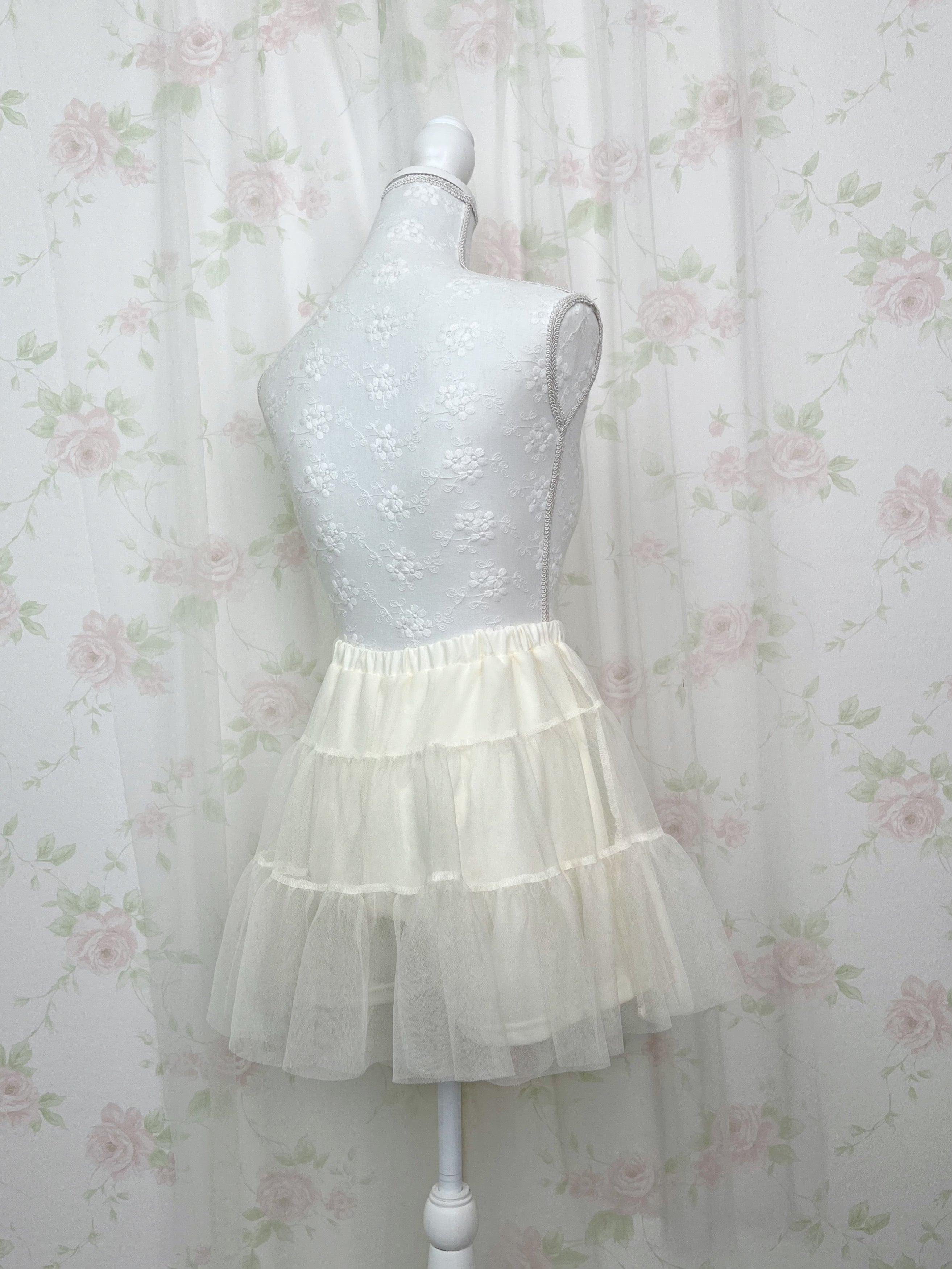 Fairy Tulle Skirt(Ivory)