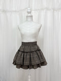 2 Layered Checked Sukapan (Sweet Brown)
