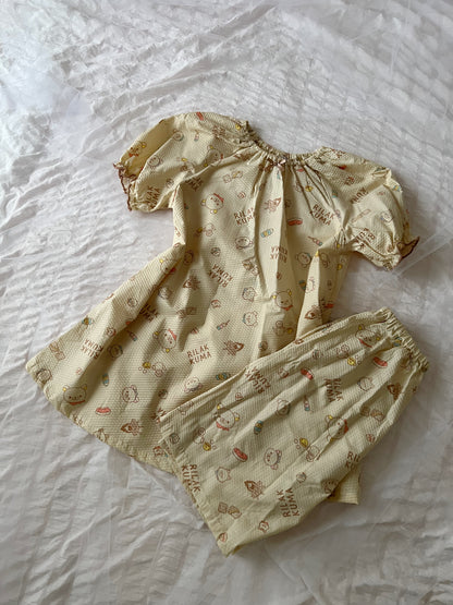 Rilakkuma Tunic Pajama Set