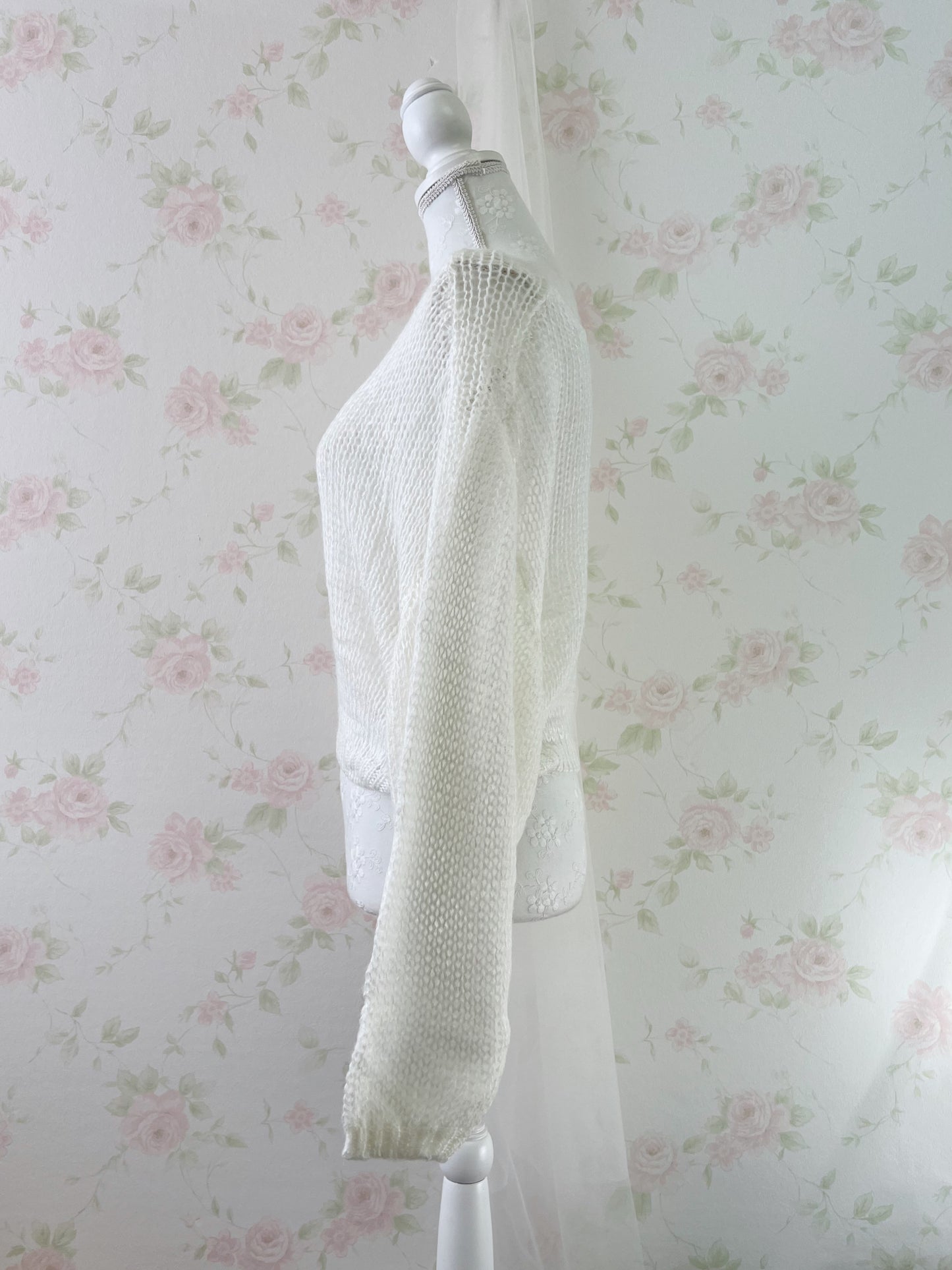 GRL Soft Loose Gyaru Sweater (Ivory)