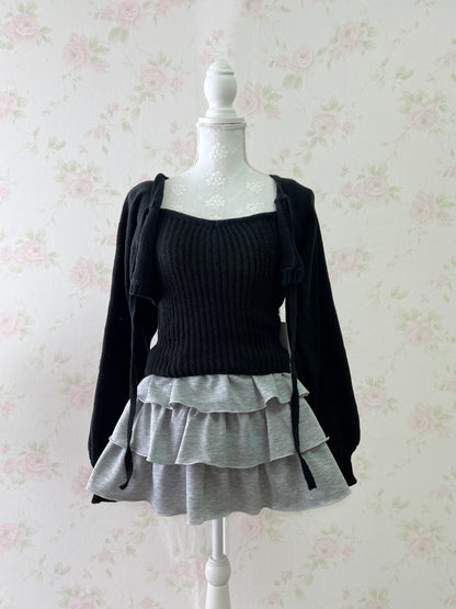 GRL Layered Sweat Fabric Sukapan (Gray)
