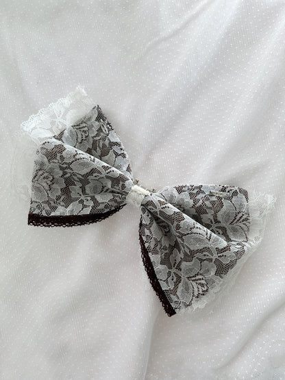 Kirallum Tokyo Handmade Big Bow (Chocolate Cream)