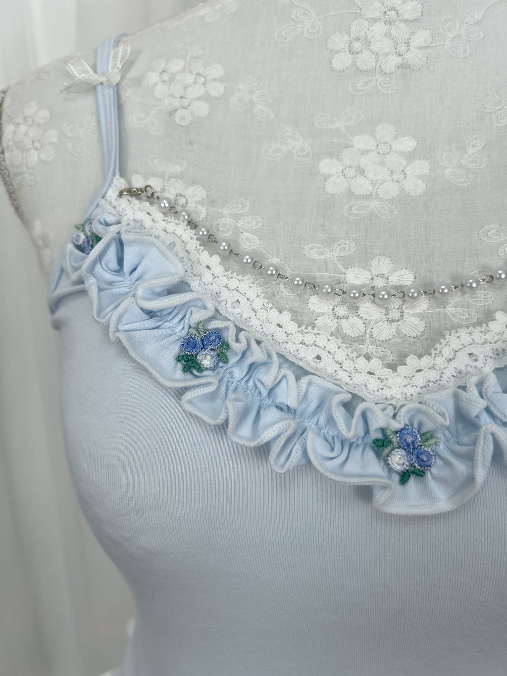 (Pre-order)Vintage Angel Babyblue Rose Set