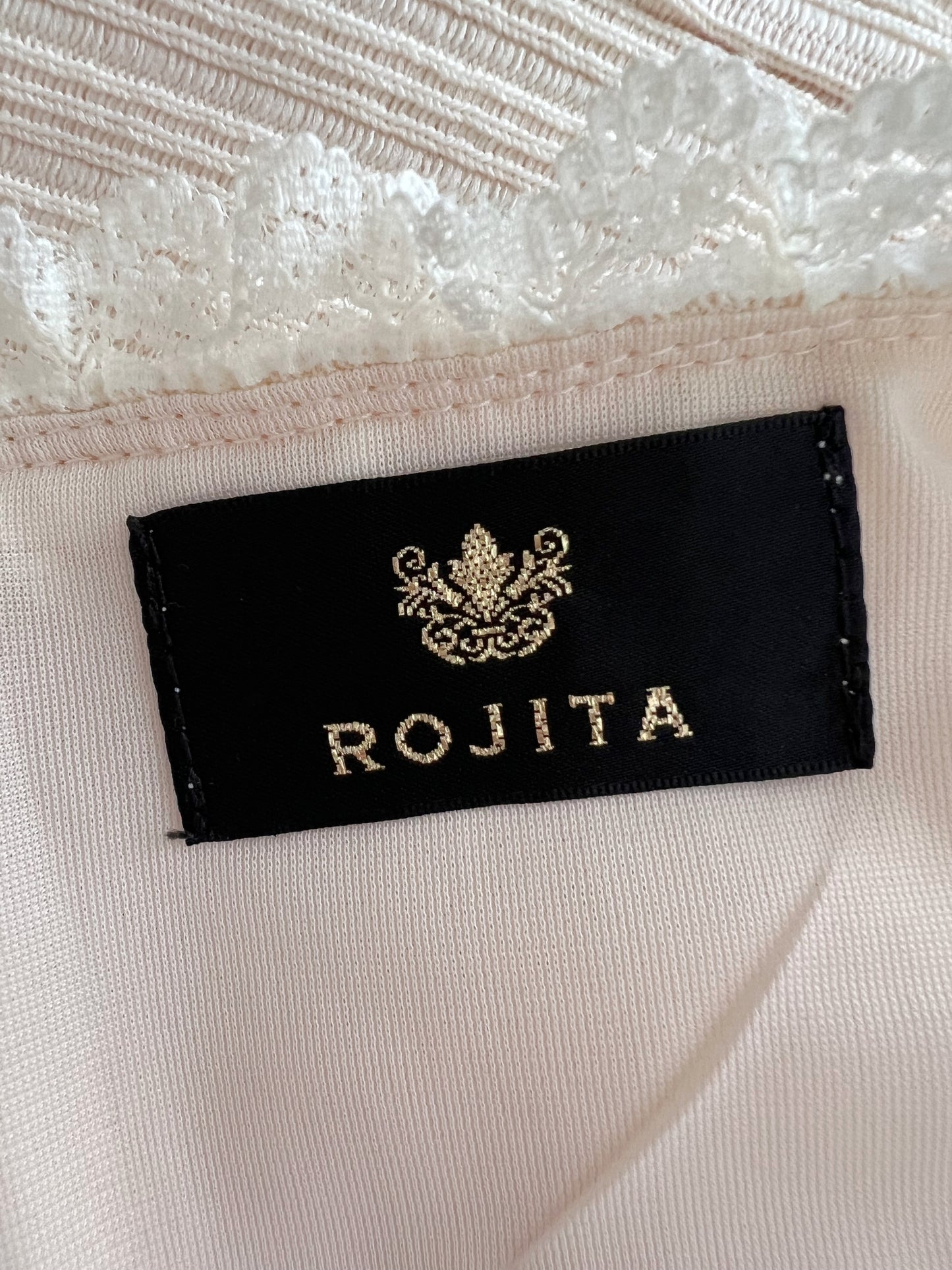 ROJITA Back Bow Bustier (Ivory)