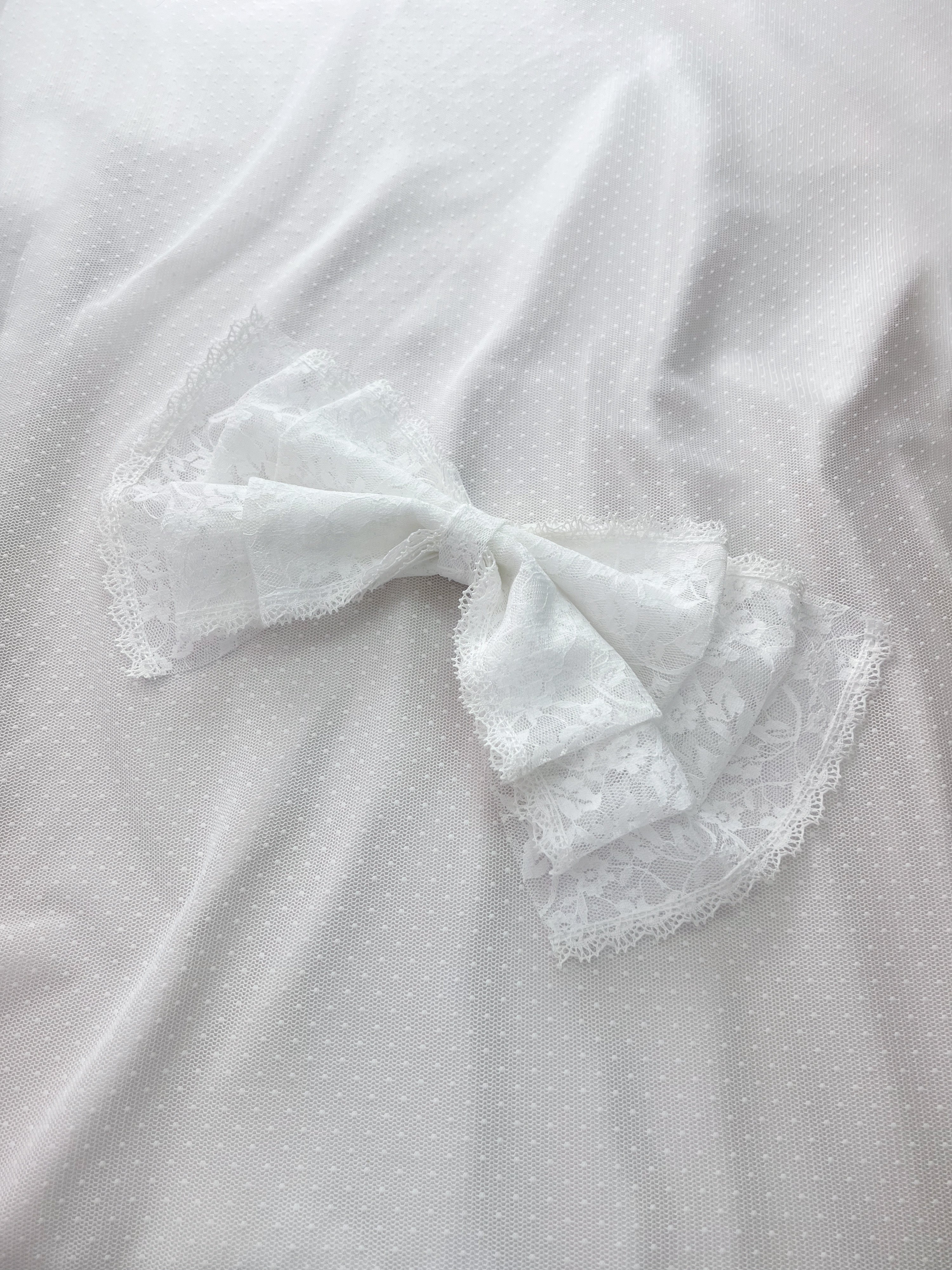 Kirallum Tokyo Handmade Big Bow (White)