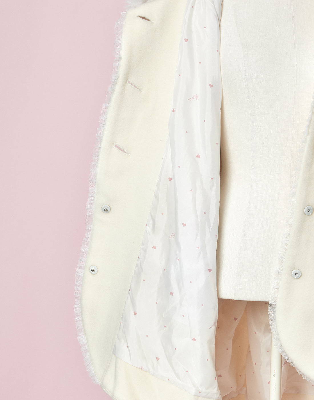 mellfy memory Like a doll flared angel Coat