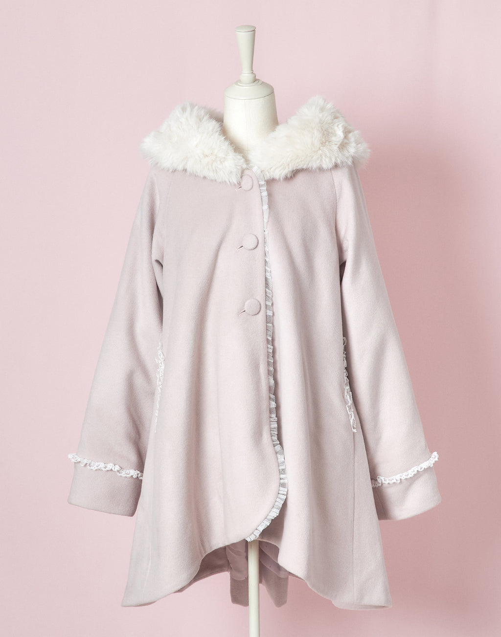 mellfy memory Like a doll flared angel Coat