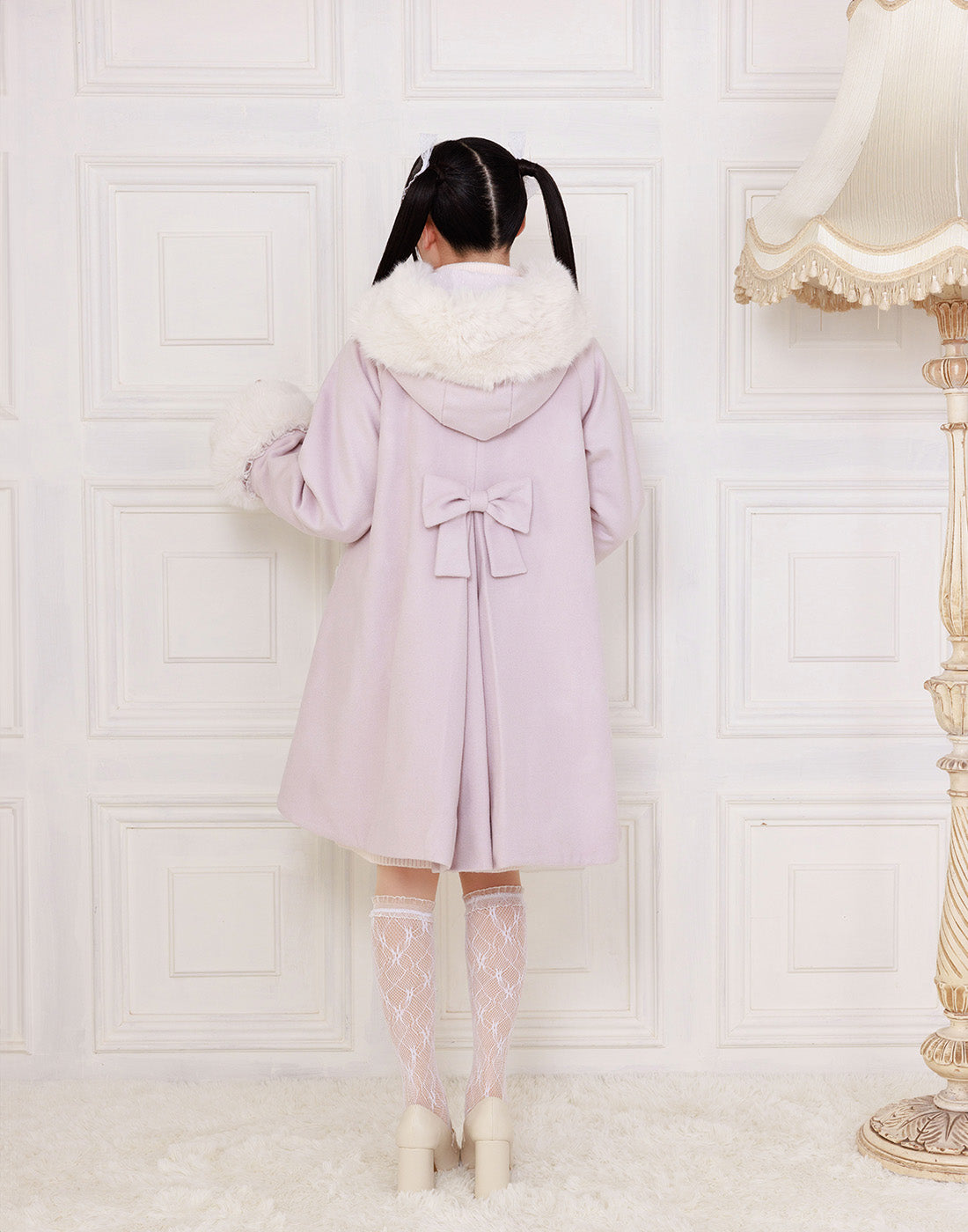 mellfy memory Like a doll flared angel Coat