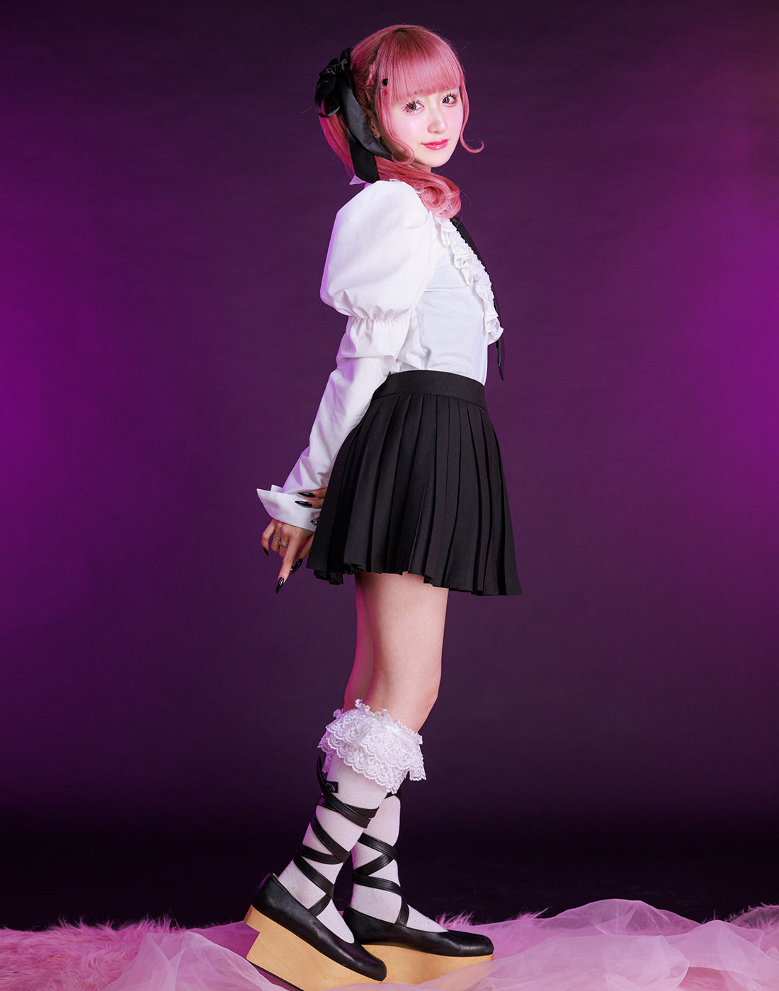 Love the frills blouse