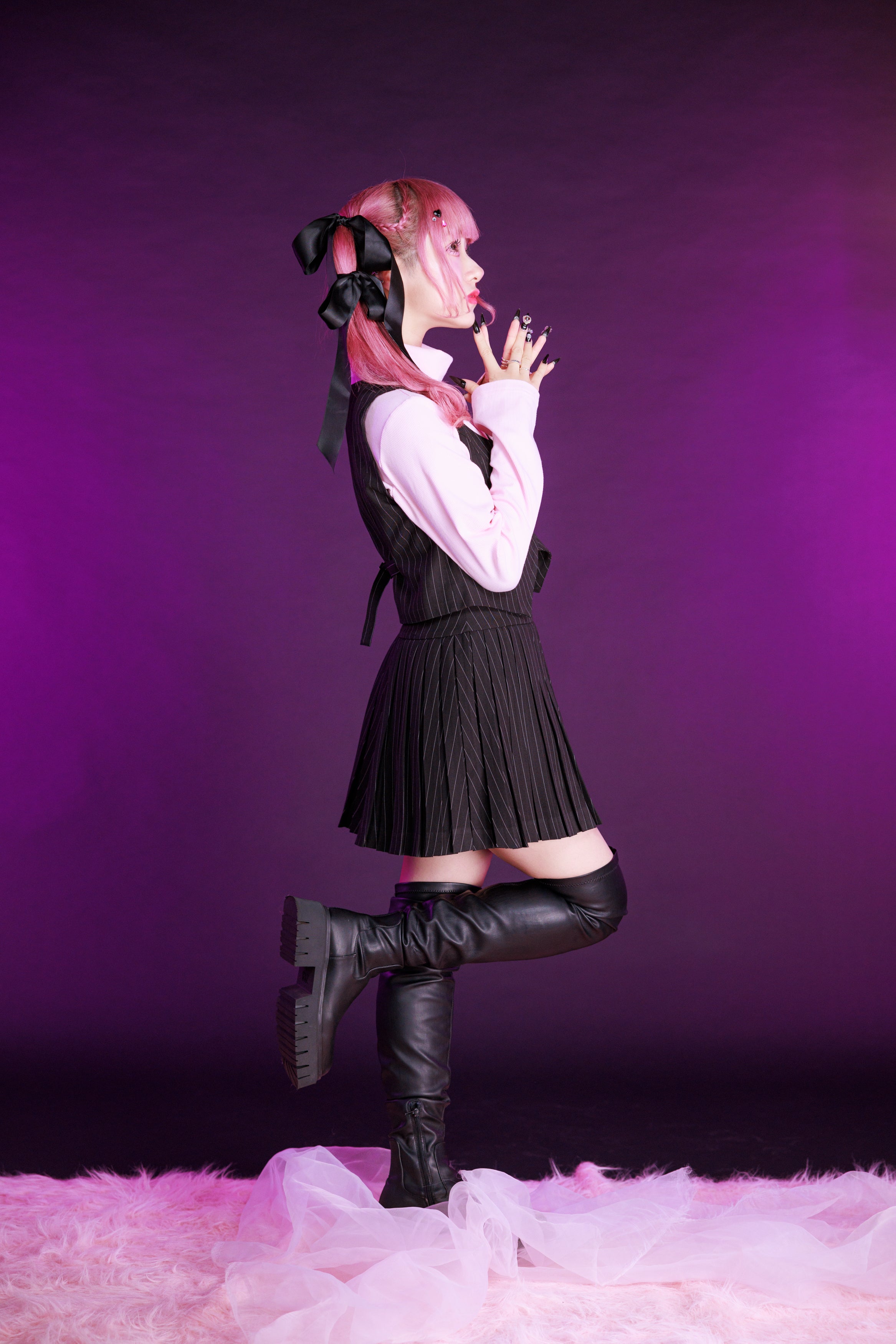 Rock school girls vest