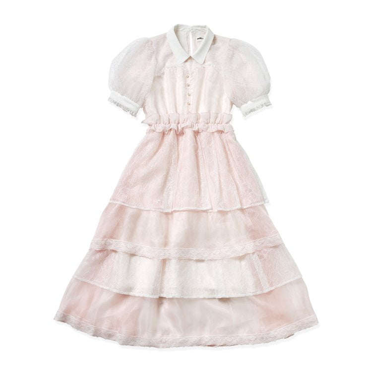 mellfy memory Fairy magic lace long Dress