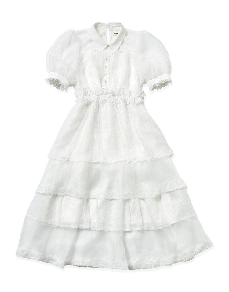 mellfy memory Fairy magic lace long Dress