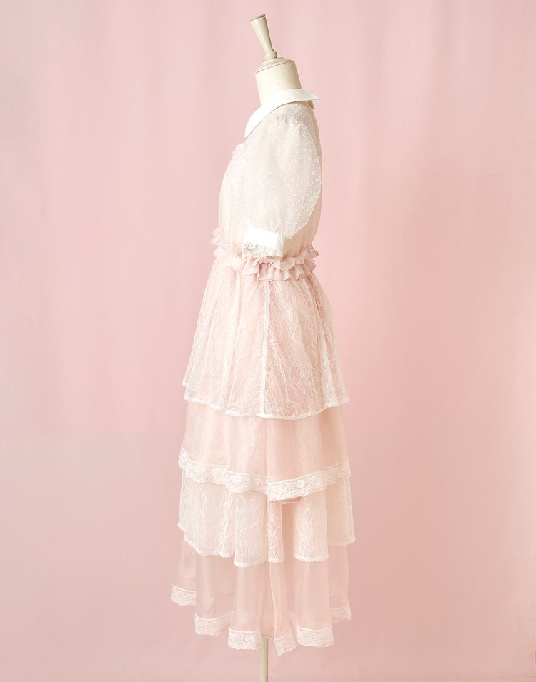 mellfy memory Fairy magic lace long Dress