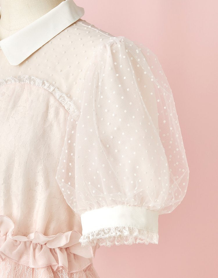 mellfy memory Fairy magic lace long Dress