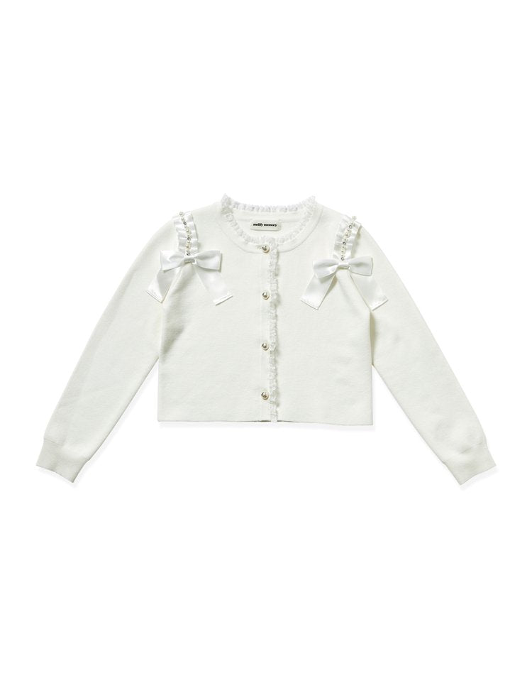 mellfy memory Love for me ribbon Cardigan