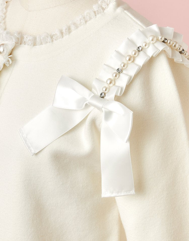 mellfy memory Love for me ribbon Cardigan