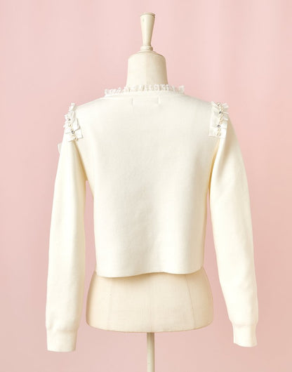 mellfy memory Love for me ribbon Cardigan