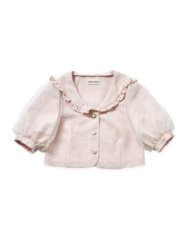 mellfy memory Honey jewel puff Jacket