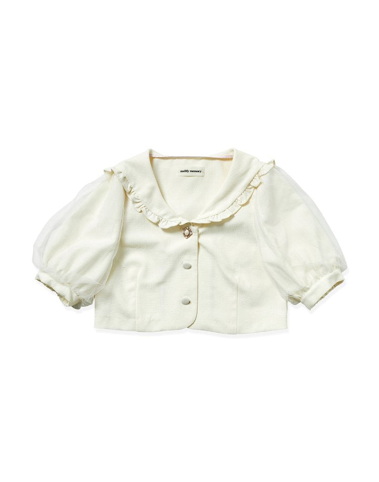 mellfy memory Honey jewel puff Jacket