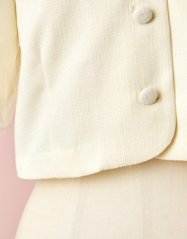 mellfy memory Honey jewel puff Jacket