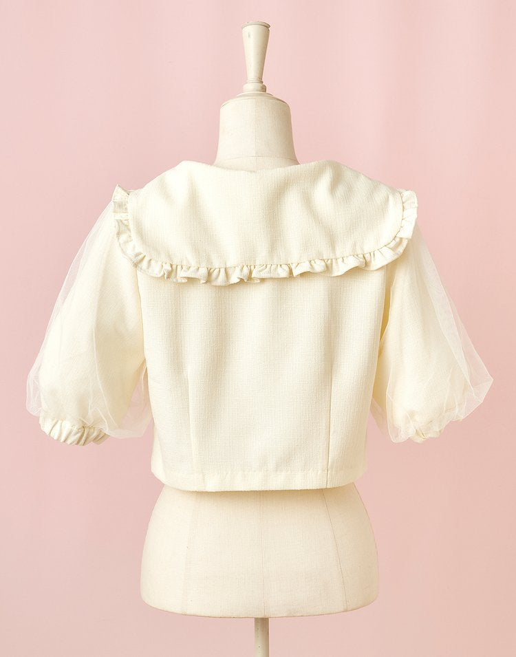 mellfy memory Honey jewel puff Jacket