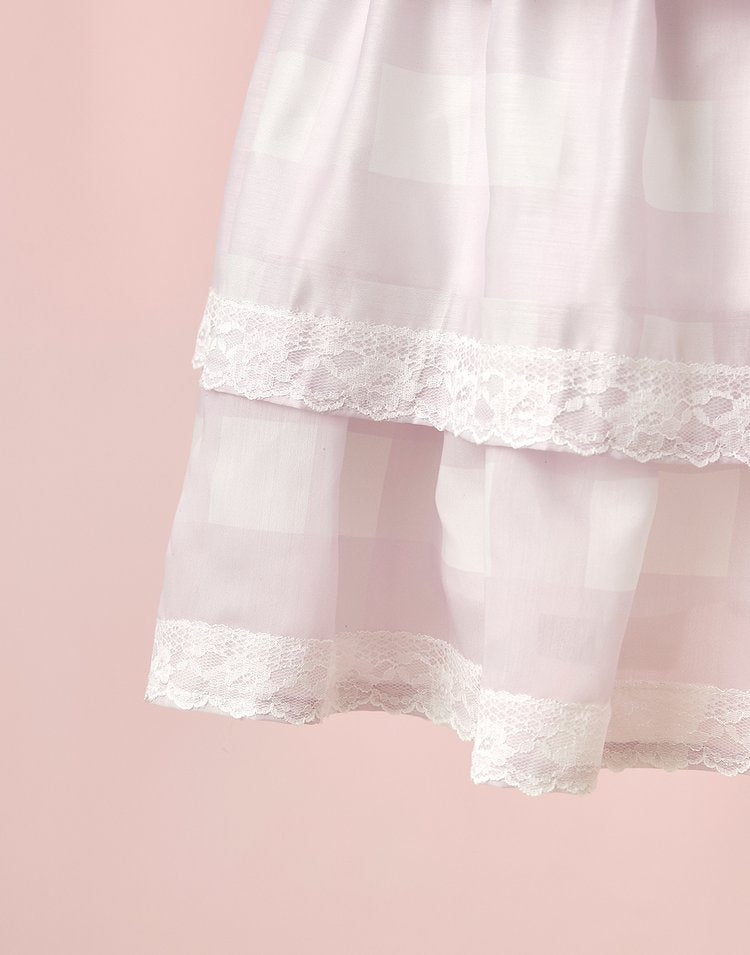 mellfy memory Fairy love Gingham check Dress