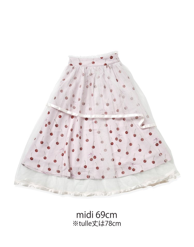 mellfy memory Sweet magic cherry Skirt
