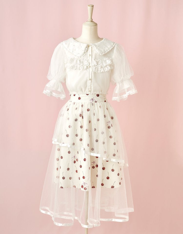 mellfy memory Love whip sugar Blouse