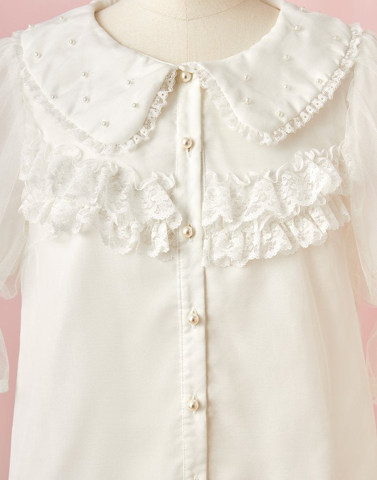 mellfy memory Love whip sugar Blouse