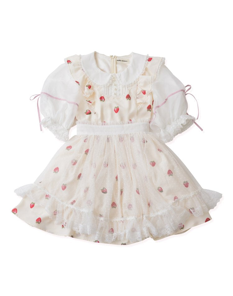 mellfy memory Strawberry Dolce Dress