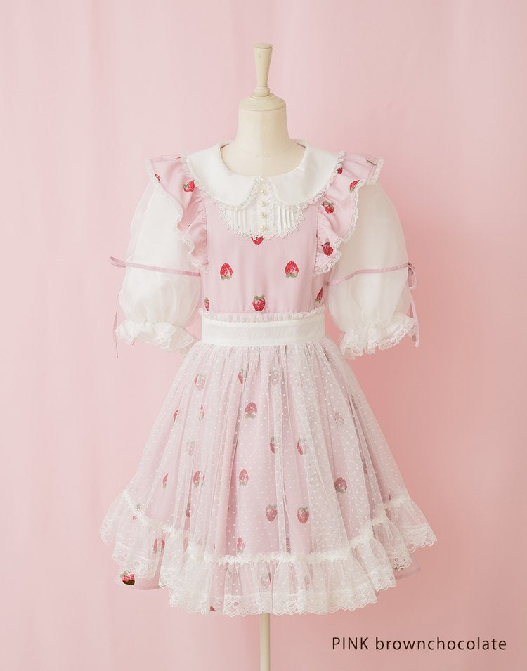 mellfy memory Strawberry Dolce Dress