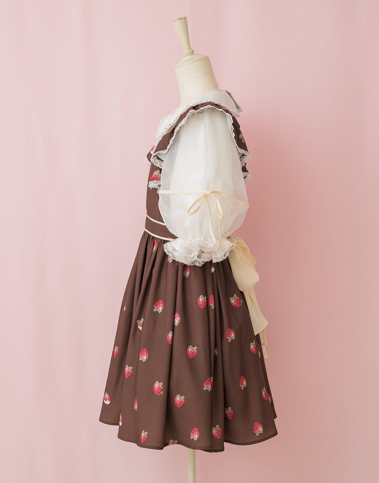 mellfy memory Strawberry Dolce Dress